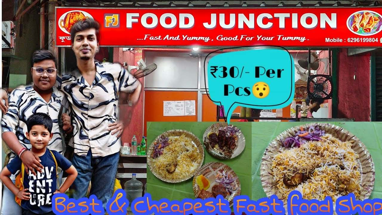 Food Junction Asansol|Best & Cheapest Fast Food Corner|₹30/- per pcs 😯|Must Visit| #indianstreetfood