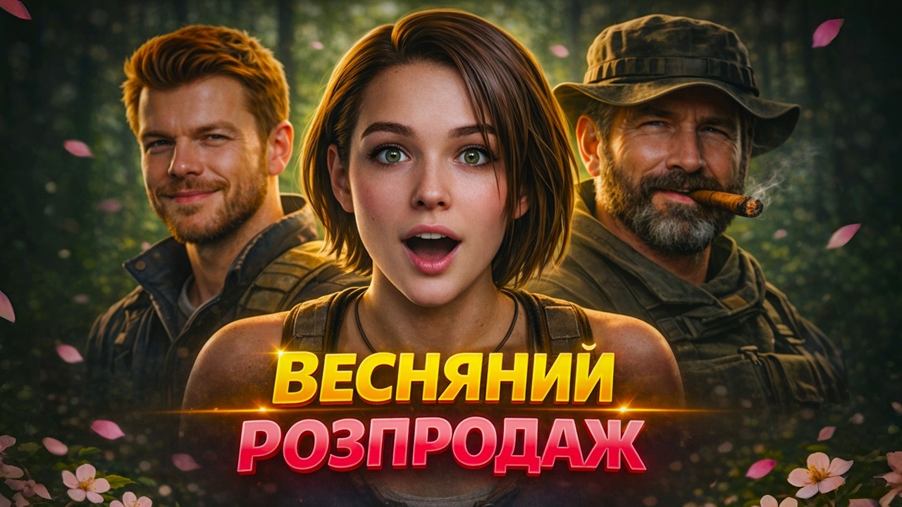 Найкращі знижки весняного розпродажу Steam до 90%