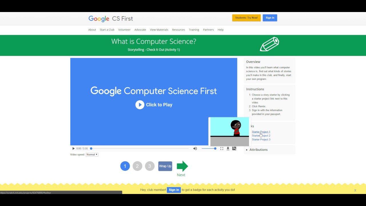 Google CS-First