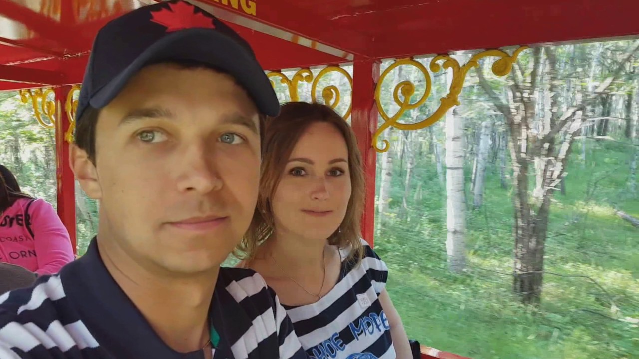 15. Canada-150 years anniversary. Assiniboine Park. Иммиграция Канада, Fireworks, train, deer.