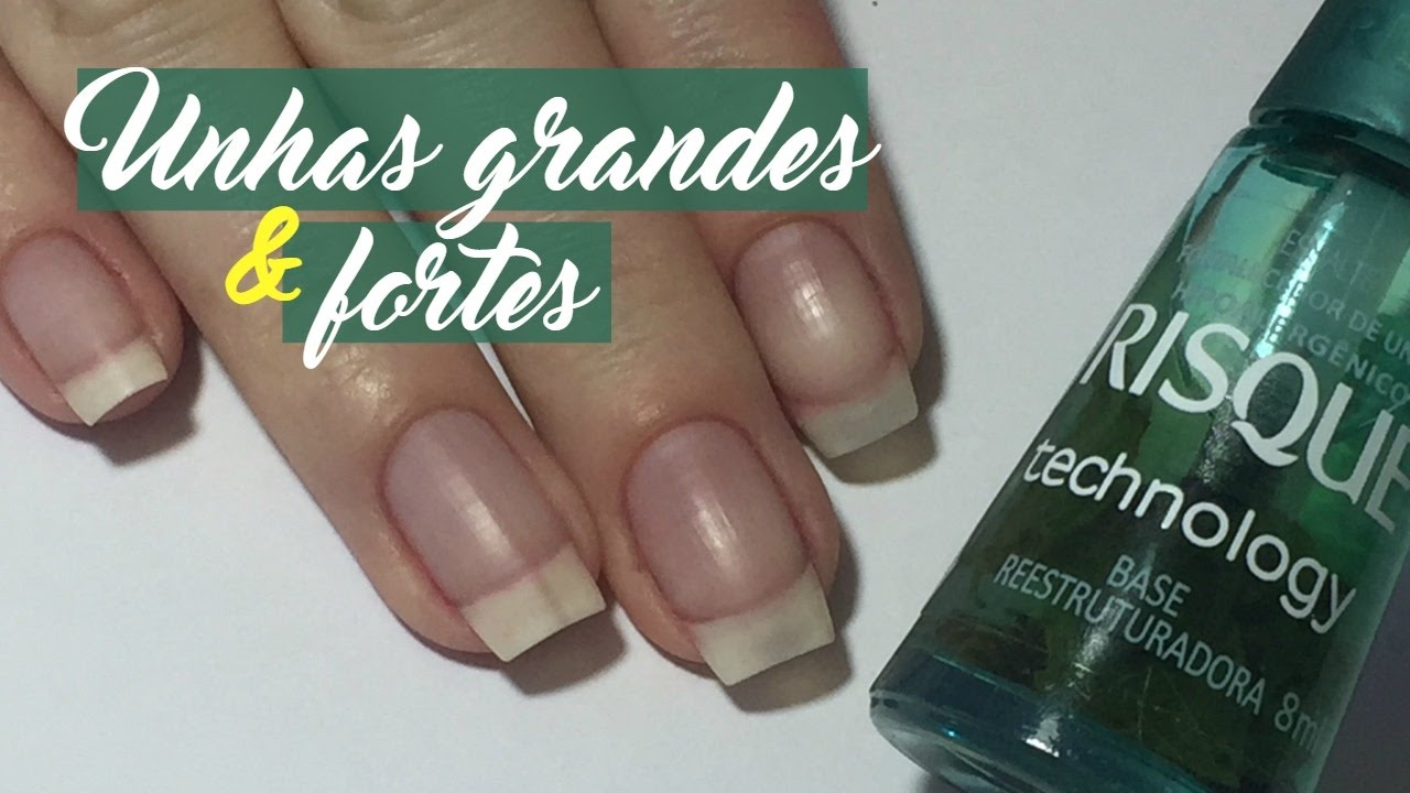 BASE BOMBA PARA UNHAS + FORTES | Ex Roedora de Unhas #2