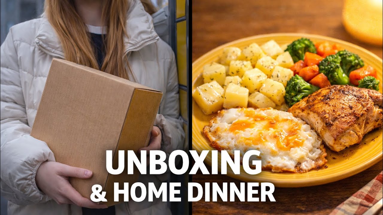Random Package and Real Home Dinner | Silent Vlog in Eastern Europe