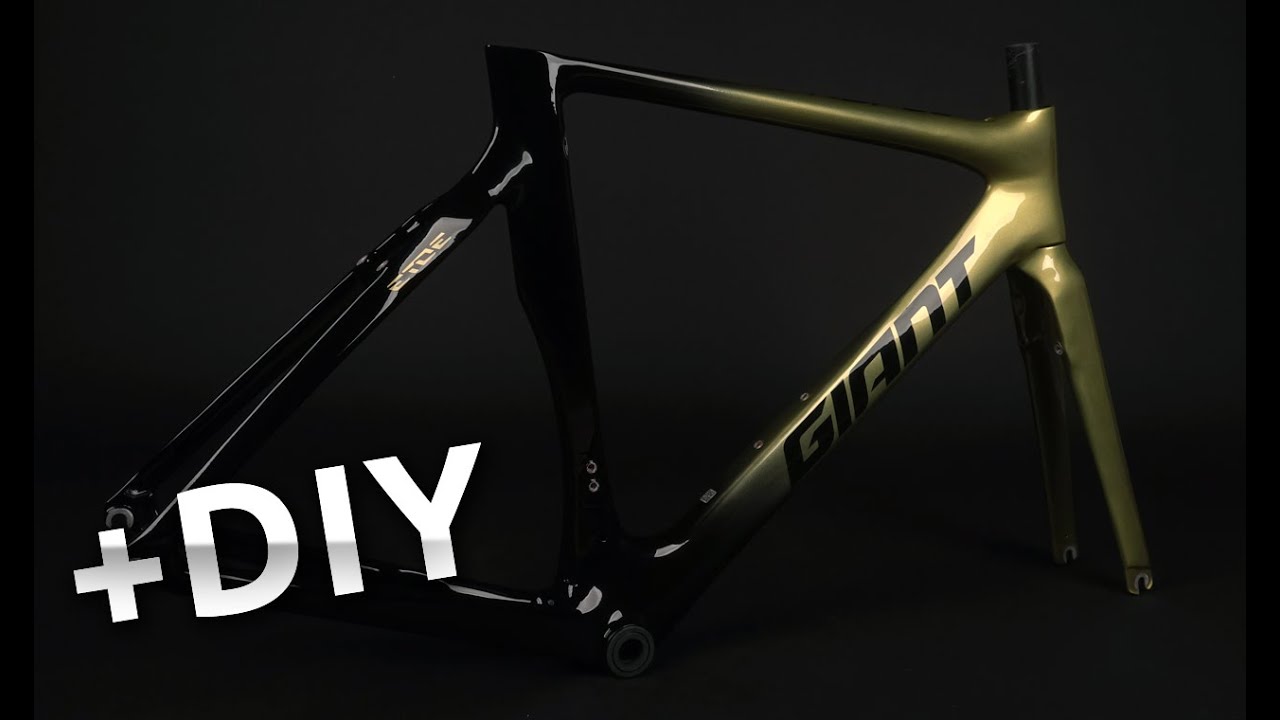 Carbon Bike Paint Giant Propel +DIY