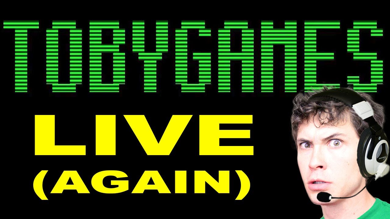 TOBYGAMES LIVE THIS WEEKEND!