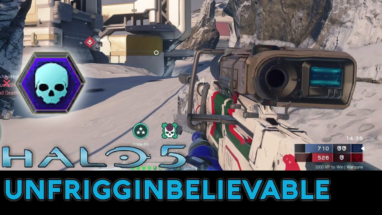 Halo 5: Guardians - Unfriggenbelievable with Whiplash/The Answer/Sniper