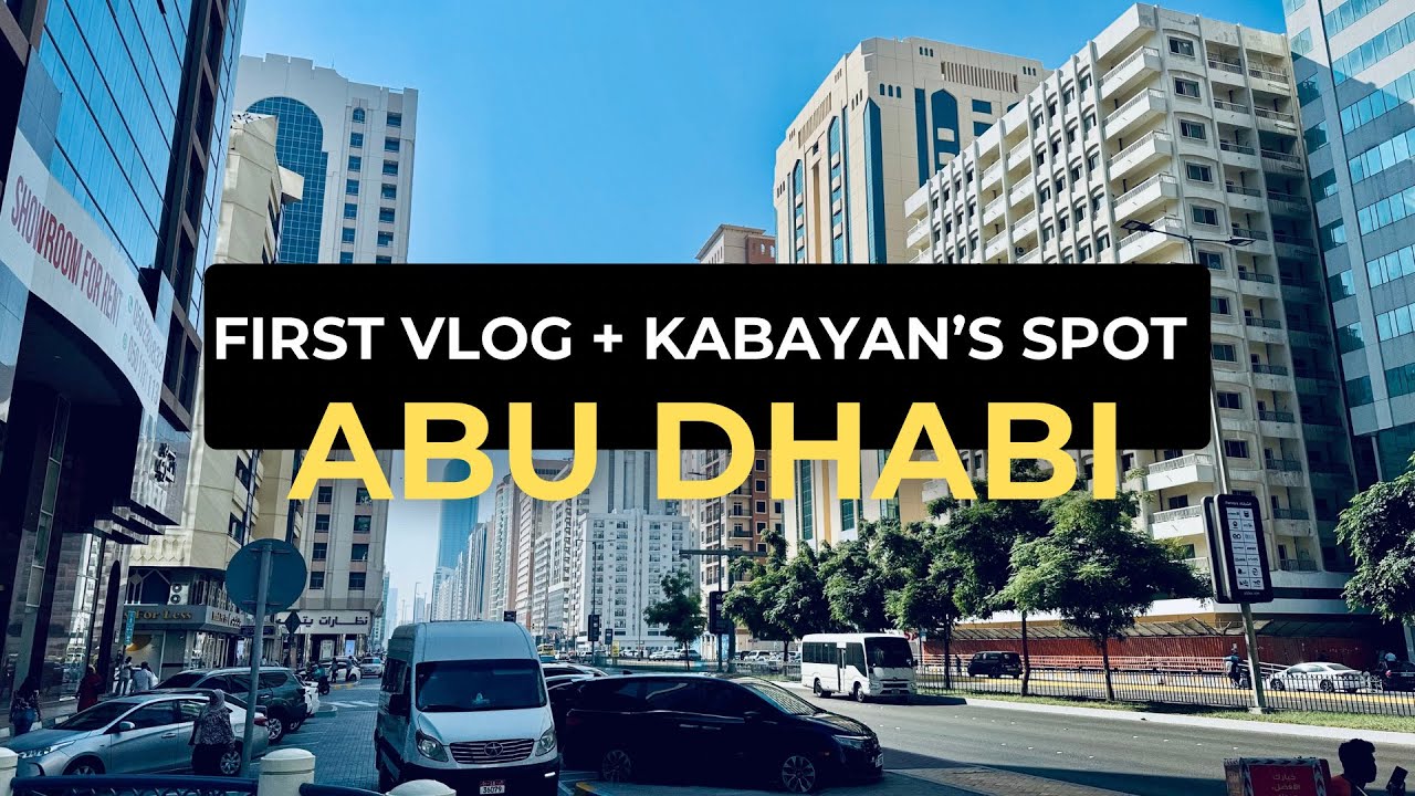 My First Vlog in Abu Dhabi 🇦🇪 | Hamdan Walk, Pinoy Spots & Dubai to Abu Dhabi Trip #UAE #Vlog