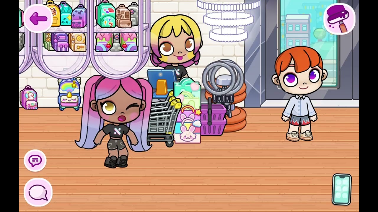 Comprando material escolar 2026 no AVATAR WORD!!!