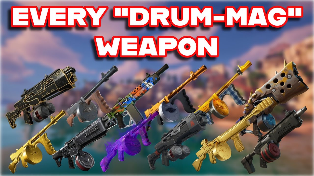 Рейтинг ВСЕХ видов оружия типа &laquo;барабан-магазин&raquo; в истории Fortnite: от худшего к лучшему