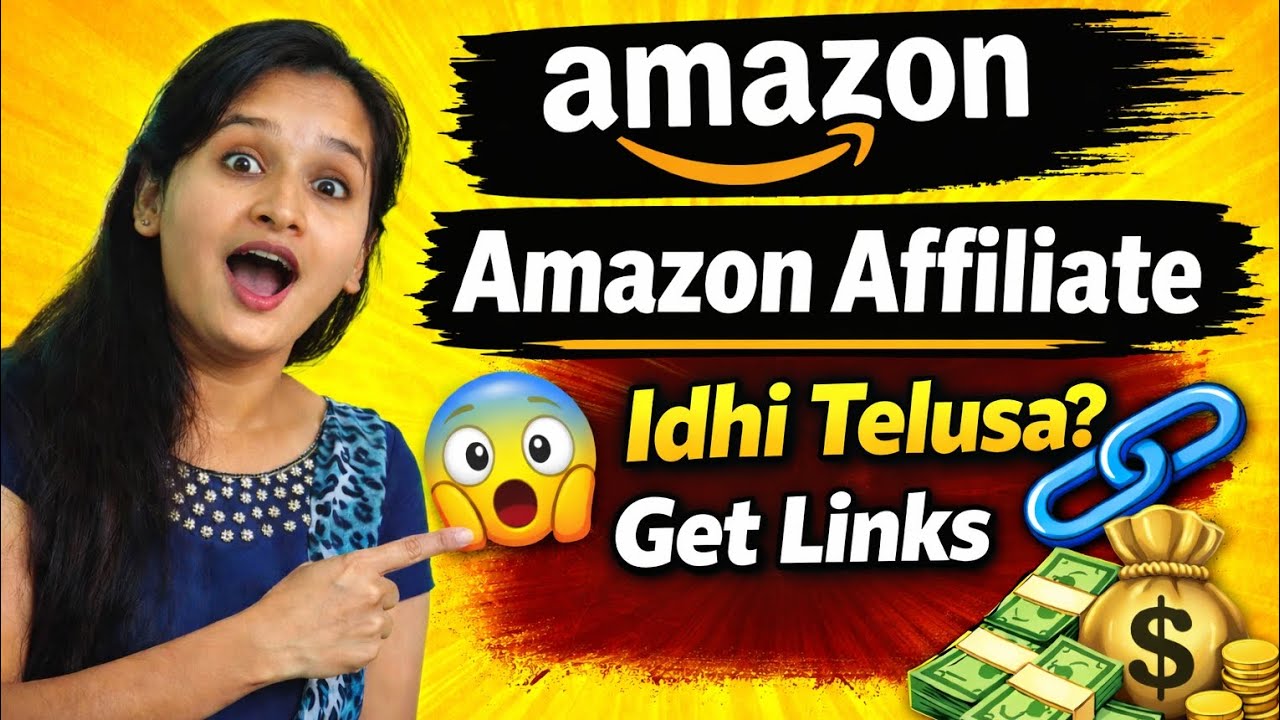 Amazon Affiliate Account Ela Create Cheyyali | Amazon Associate Login & Link Generate | Telugu