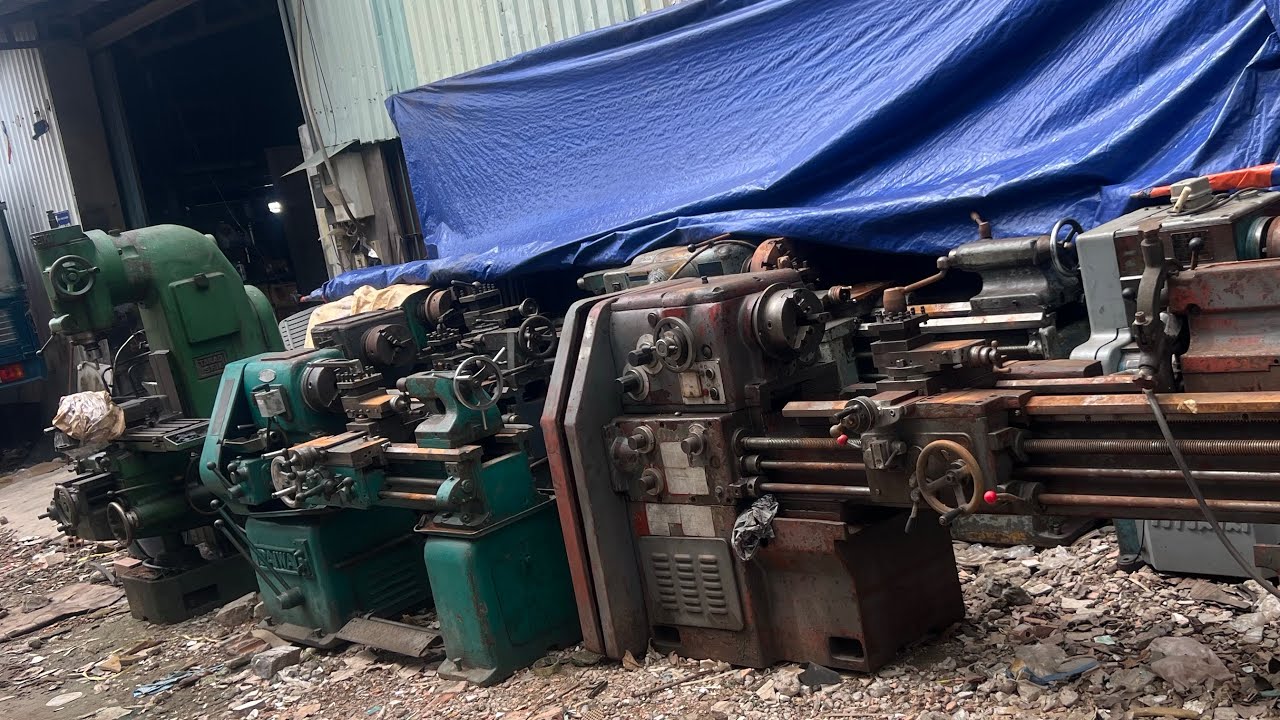Máy tiện , máy phay thanh lý (29/05) #maytiennhat #maytiengiare 0935987847