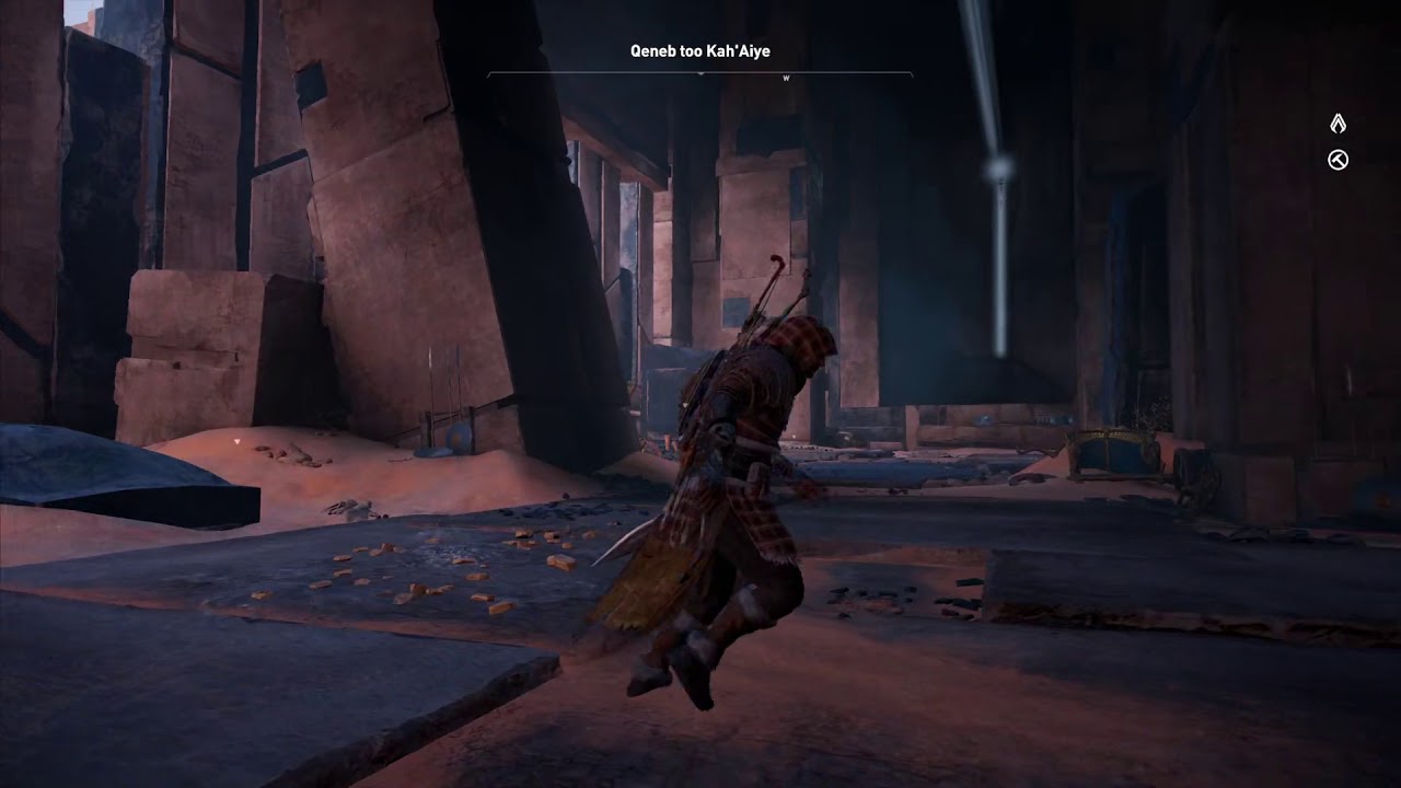 Assassin's Creed Origins - Desheret Desert: Qeneb too Kah-Aiye - Activate Ancient Mechanism