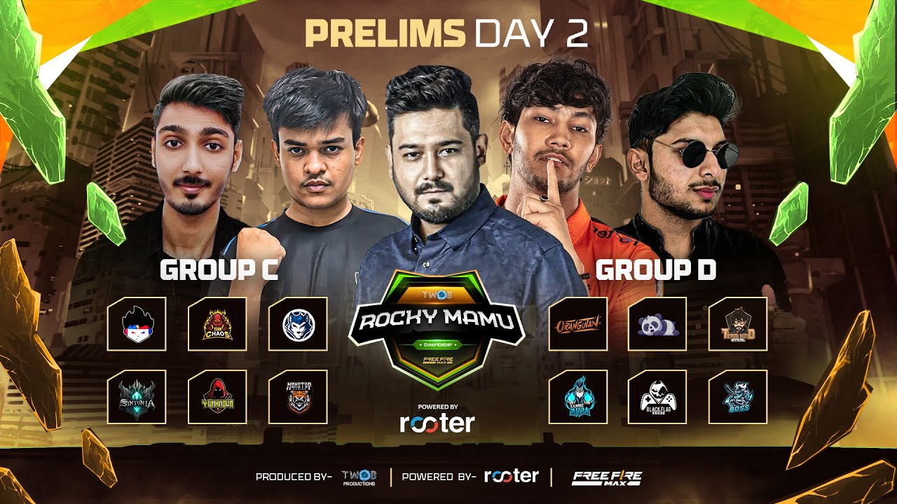 Rocky Mamu Championship | Prelims Day 2 | FT . Rocky And Rdx , OG Elite , TSG Army , Non Stop , Hind