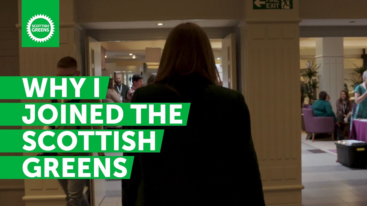 Why I joined the Scottish Greens
