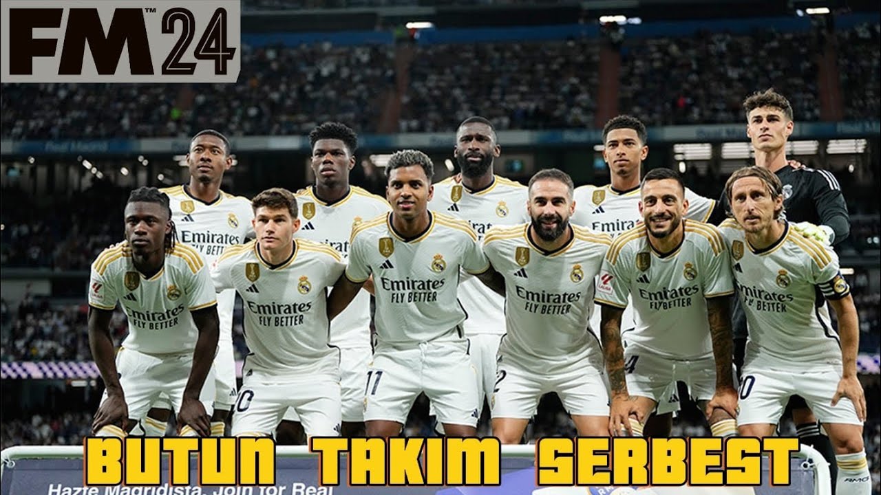 REAL MADRİD'DE HER KEZ SERBEST