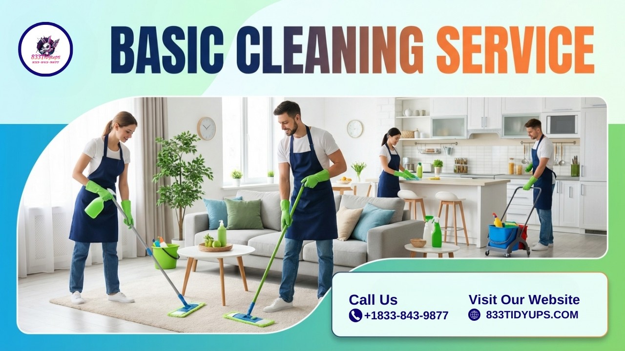 🧹✨ Basic Cleaning Service for a Fresh & Tidy Space 🏡