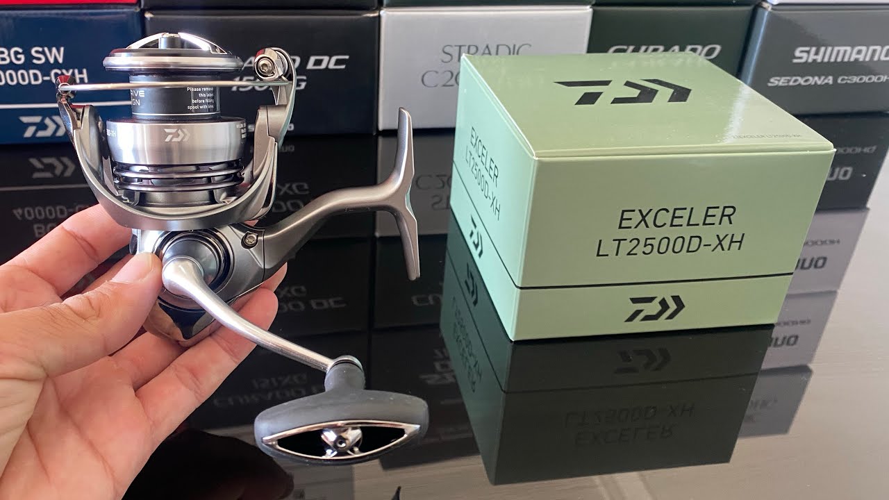 Novo molinete Daiwa Exceler LT 2500 D-XH, um espetáculo de molinete 🤟🏻😁🎣🚀
