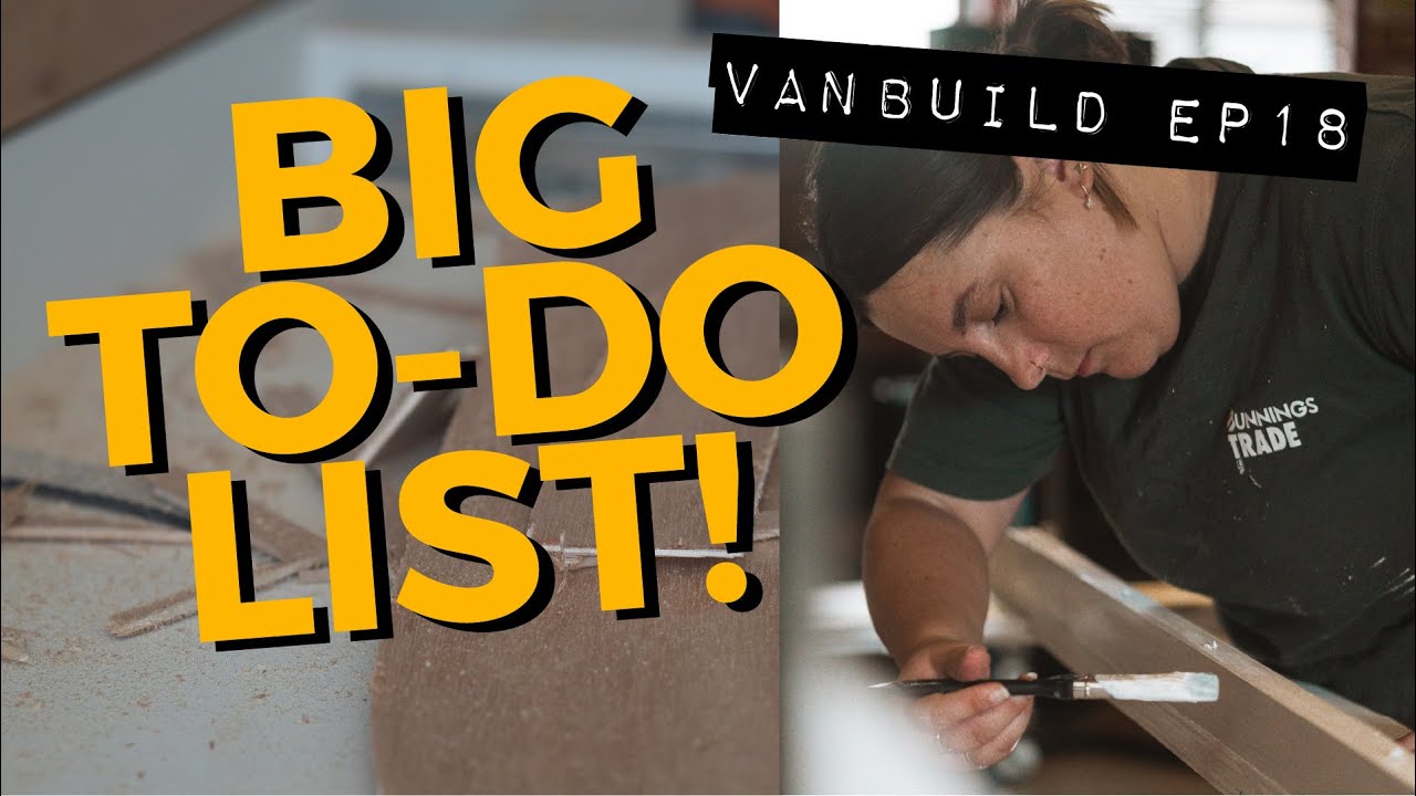 Huge Van Build Progress – Knocking Out Our To-Do List!