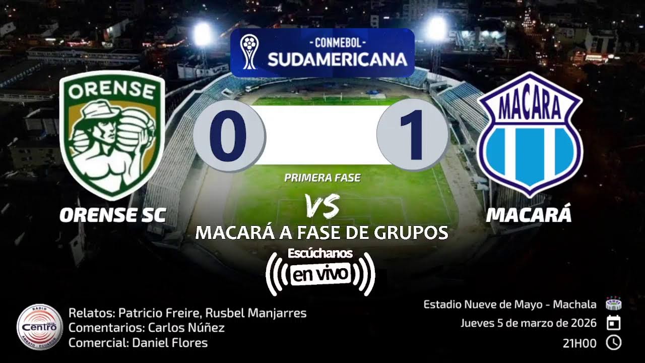 EN VIVO | Orense SC vs Macará
