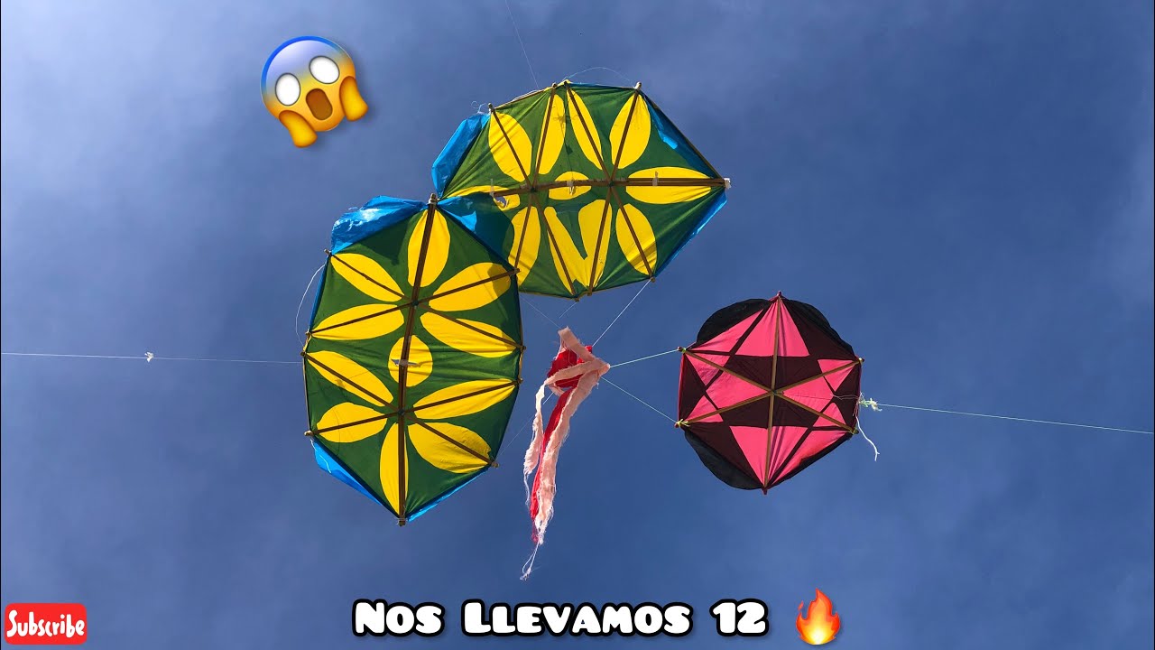 No Llevamos 12 🔥 Chichigua Lajiando Quemamos 2😱 Volando chichigua Haciendo Guiso Papalote O Cometa