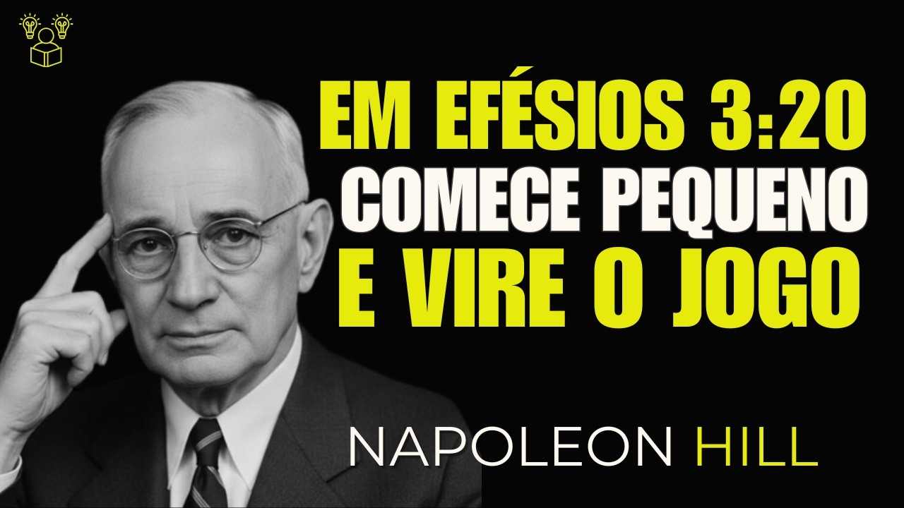 VISUALIZE seu FUTURO, COMECE pequeno, AJA como os MILIONÁRIOS | #napoleonhill