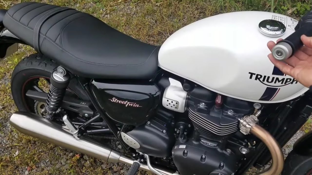 トライアンフ・ストリートツイン・バーチカルツインサウンド♪丸山浩速攻インプレ