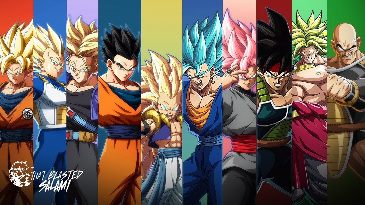 Dragon Ball FighterZ Character Overviews - The Saiyans