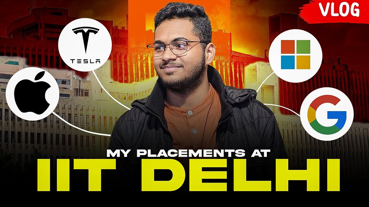 My Placements at IIT Delhi 💼 | Full Placement Journey, Process & Vlog!