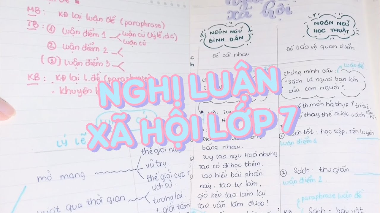 Cách làm nghị luận xã hội lớp 7 | Văn 7 // Roomie Study