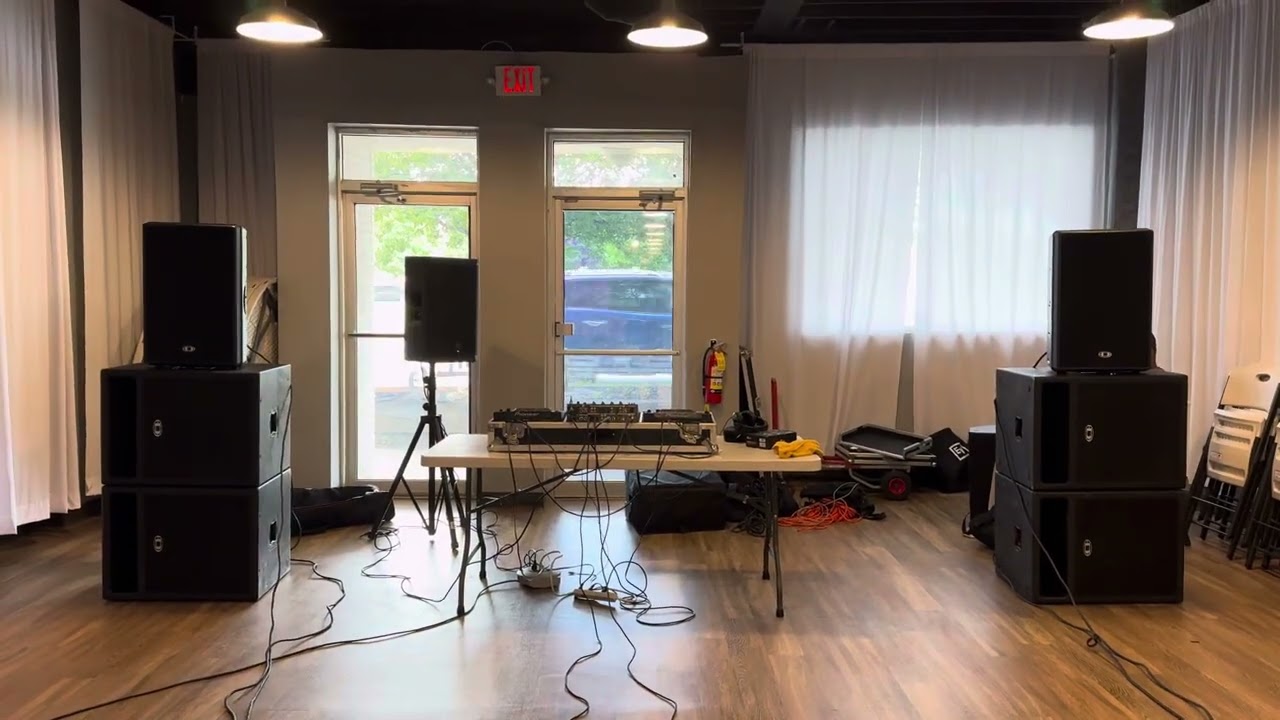 Dynacord Sub 118  and D15-3 test run