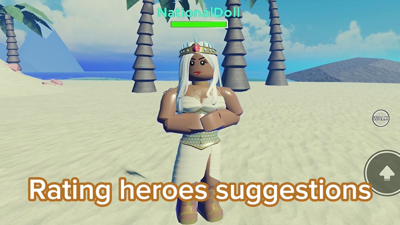 Rating heroes suggestions and giving some. Heroes online world roblox