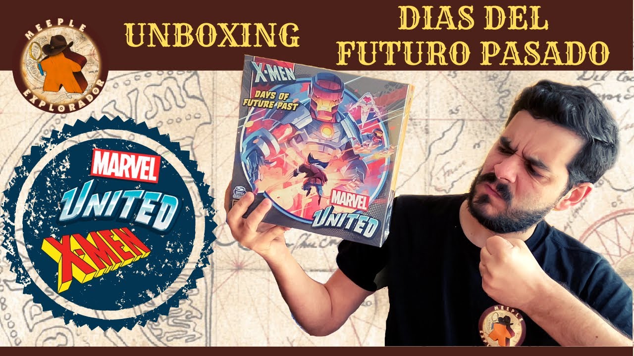 Explorando MARVEL UNITED X-MEN - UNBOXING | Abriendo - EXPANSIÓN DÍAS DEL FUTURO PASADO [CMON]
