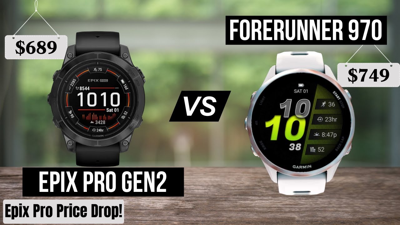 Garmin Forerunner 970 vs Garmin Epix Pro Gen 2