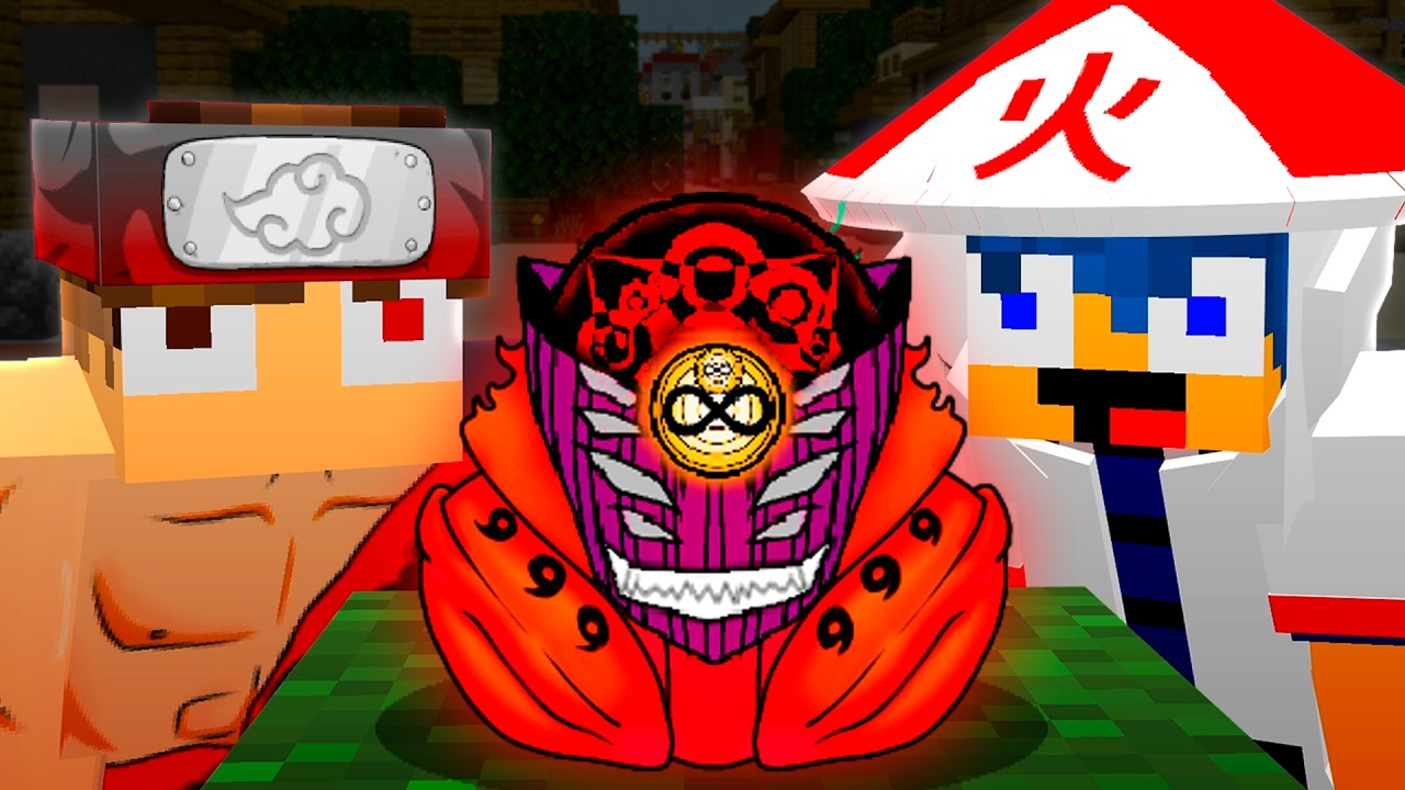 NOVA SÉRIE na NARUTO JEDY do Minecraft