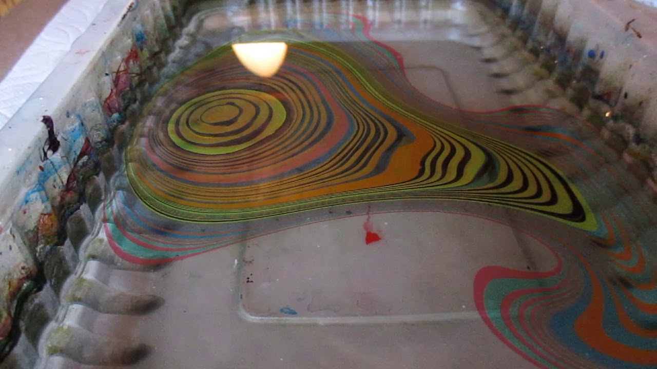 My Suminagashi | First Dip Since Camera Drowned | Floating Ink Water Marbling 140lb Watercolor Paper