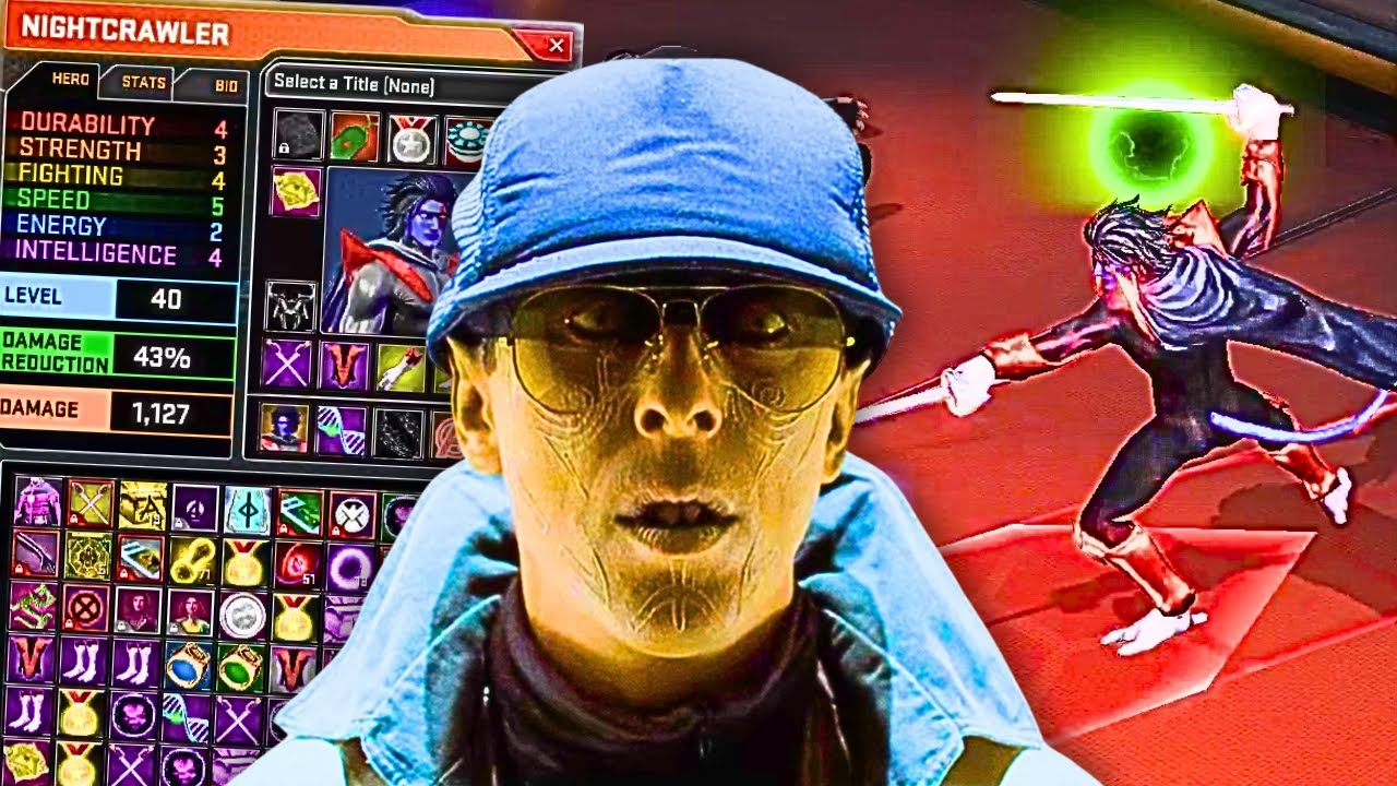 Marvel Heroes Omega did NIGHTCRAWLER PERFECTLY