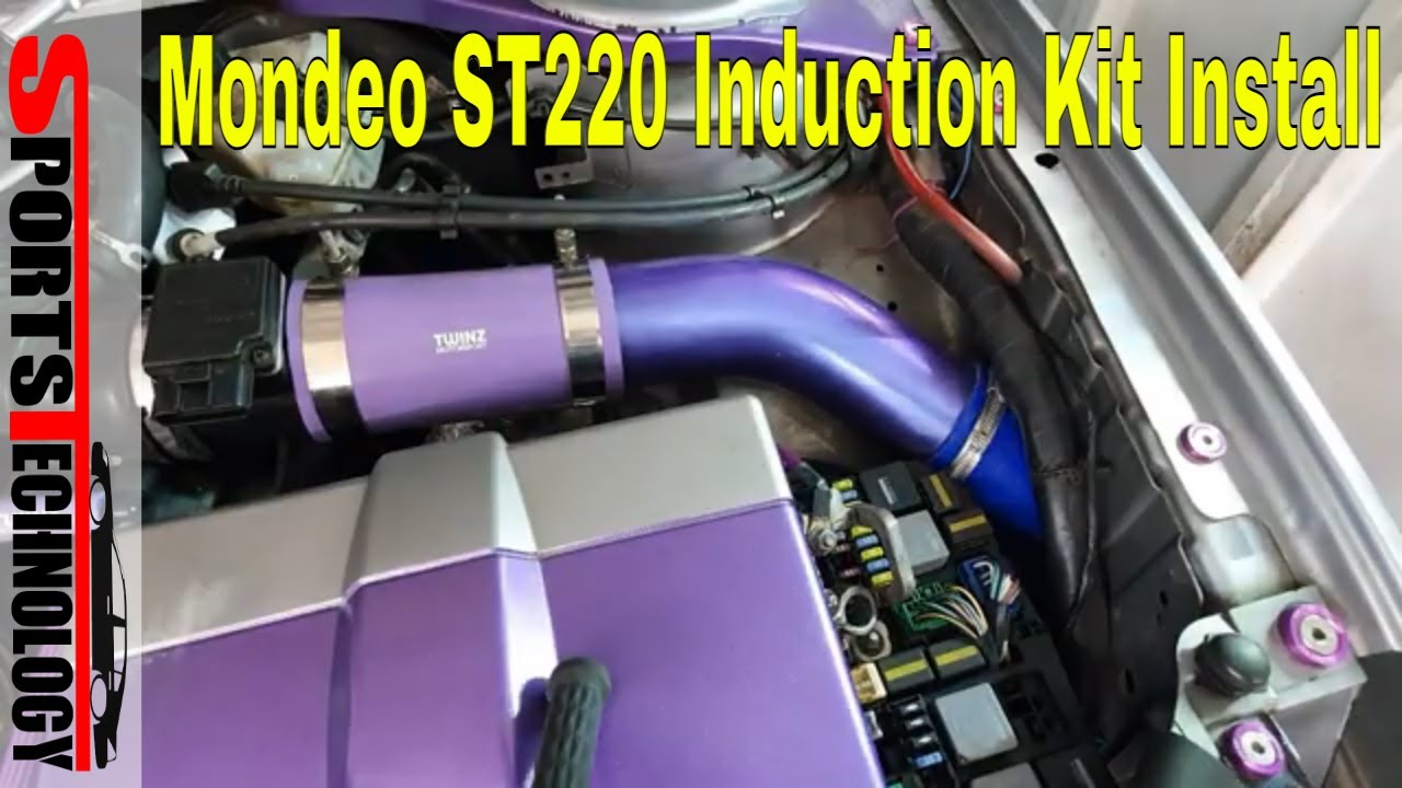 Ford Mondeo mk3 st220 K&N induction kit install, how to.