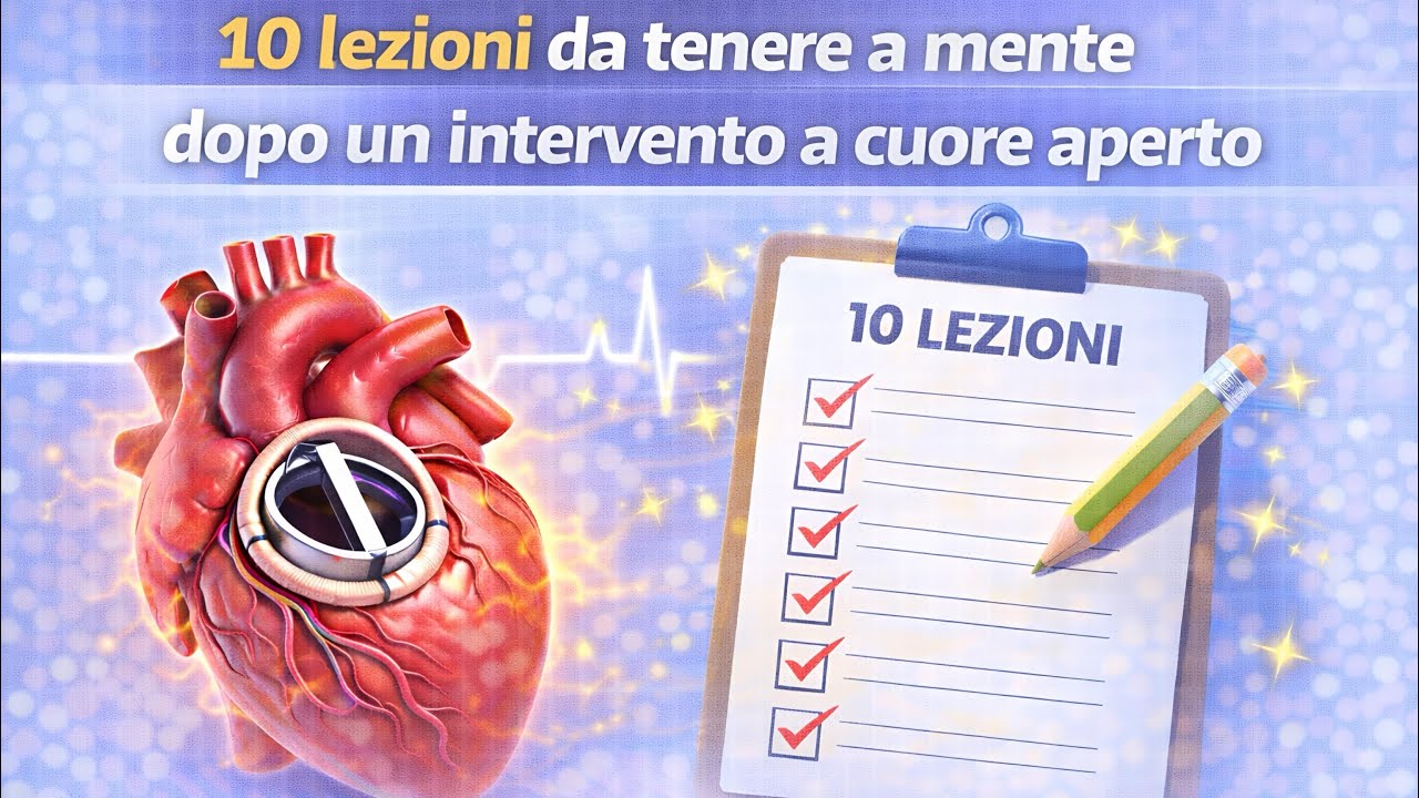 10 Consigli da Tenere a Mente dopo un intervento a Cuore Aperto