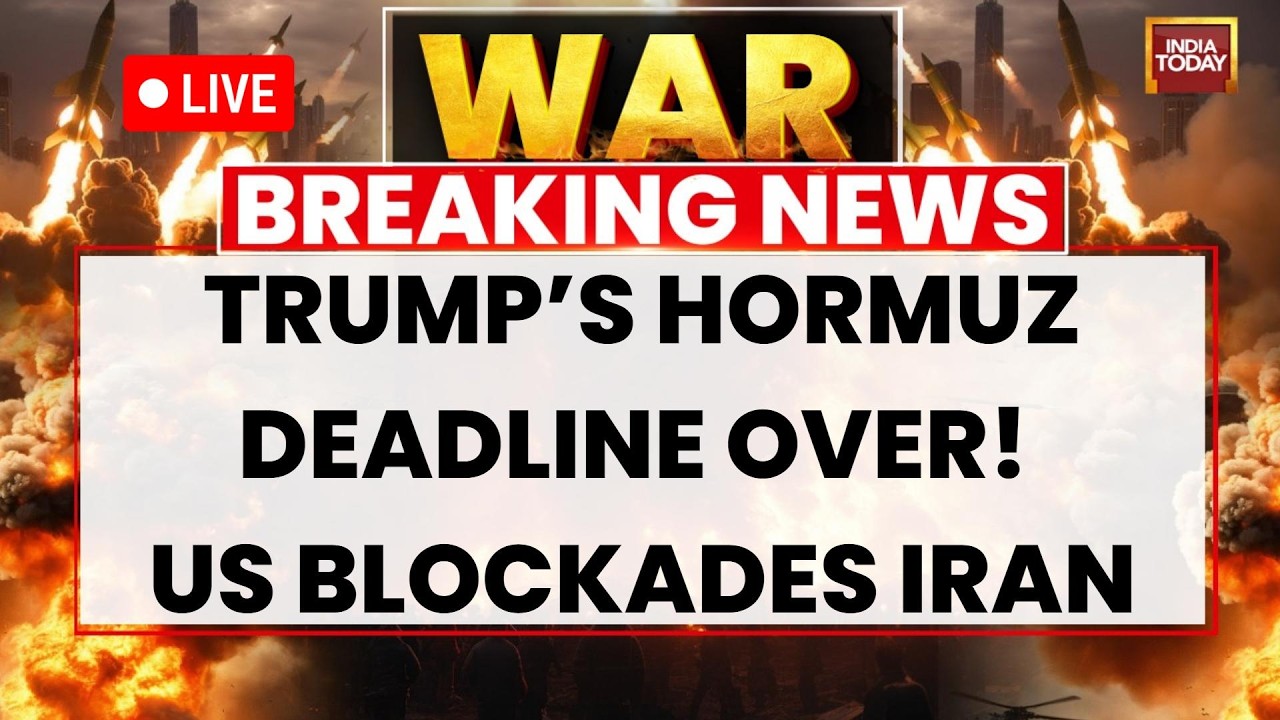 Iran War News LIVE: US Blockades Iran's Hormuz After Trump Deadline Runs Out | What Next For Iran?