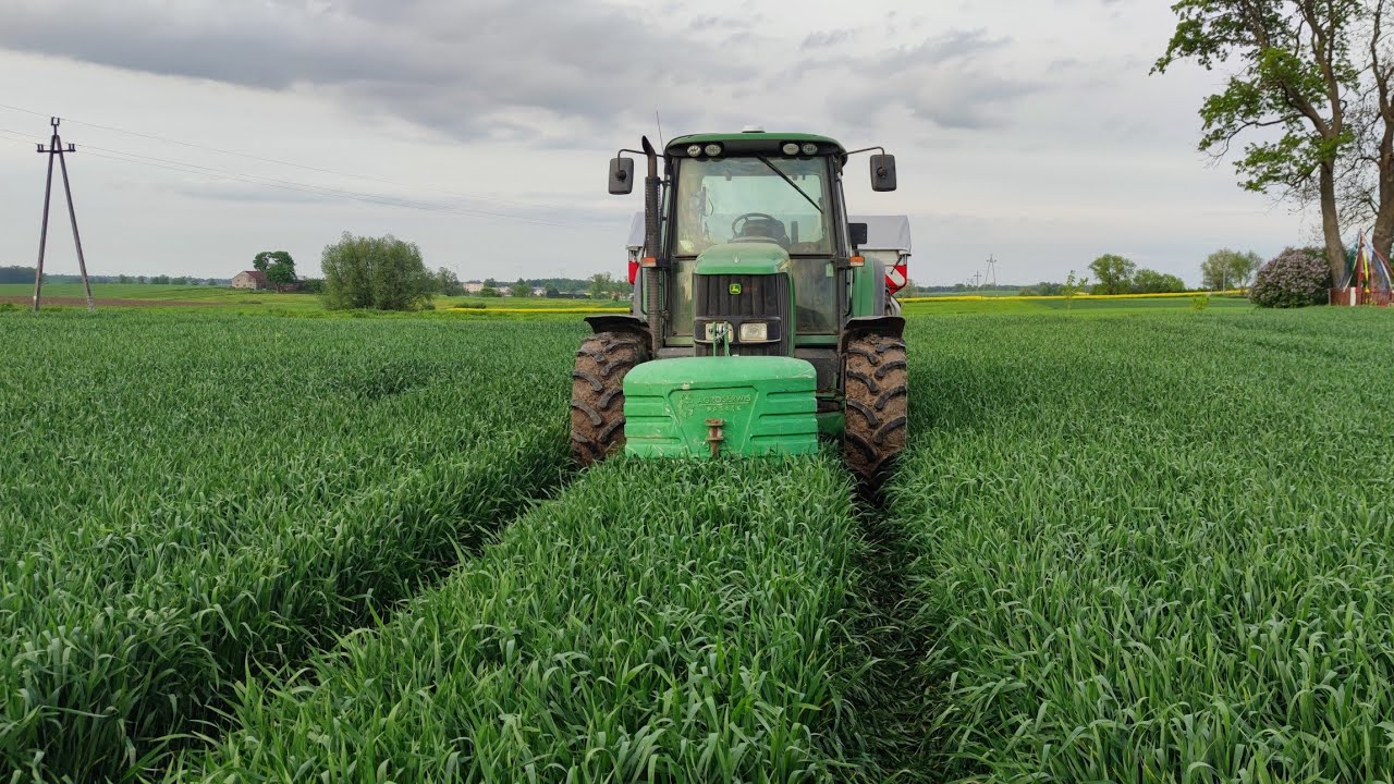 Idziemy na rekord! Rozbiłem drona o John Deere! N3 w pszenicy, czy to ma sens?