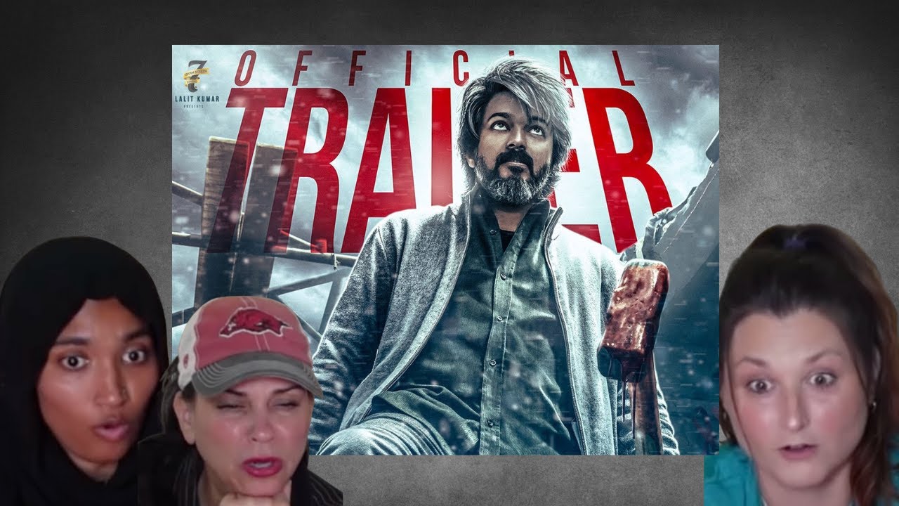 Americans' react to LEO Official Trailer | Thalapathy Vijay | Lokesh Kanagaraj | Anirudh Ravichander