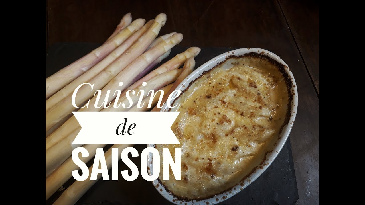 LE GRATIN D&rsquo;ASPERGES SELON POPOTE