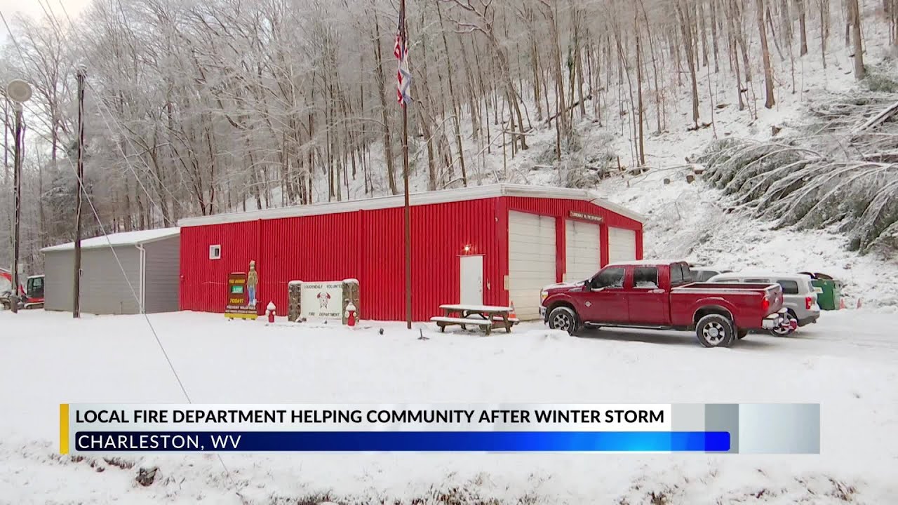 Loudendale Volunteer Fire Department feeds linemen working to restore power to thousands of homes