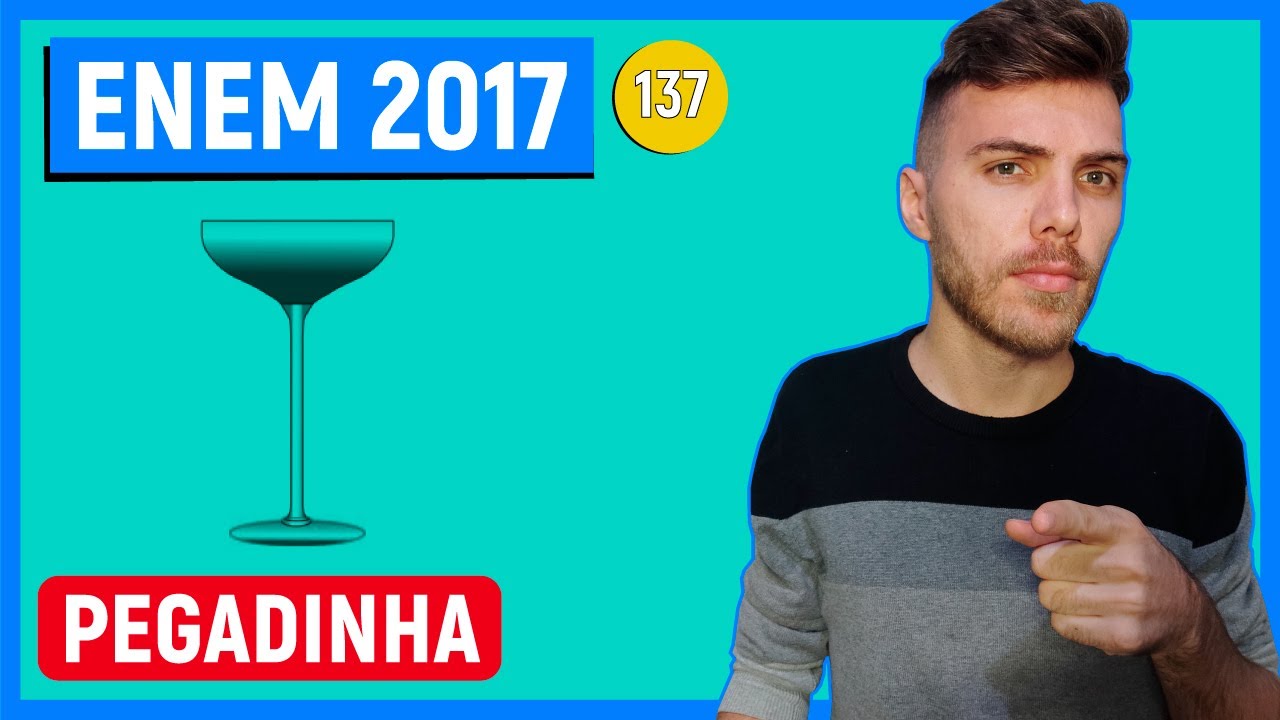 🛑PEGADINHA - 137 Enem 2017 - Um garçom precisa escolher uma bandeja de base retangular para servir