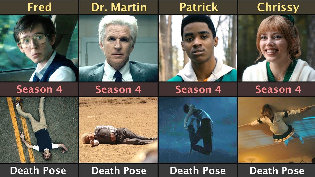 Stranger Things Character Death Pose