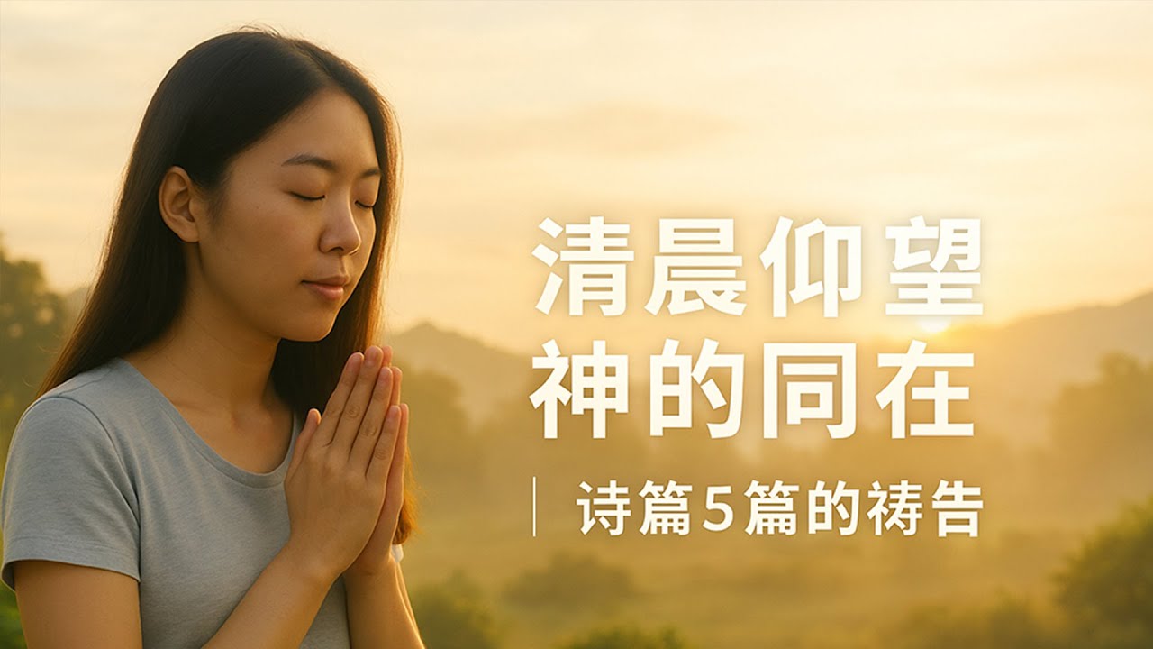 清晨禱告｜ 在清晨仰望神｜诗篇5篇，开始一天的属灵旅程 #清晨祷告#诗篇5篇#每日灵修#早晨祷告#圣经经文#诗篇朗读#清晨禱告 #詩篇禱告 #每日靈修
