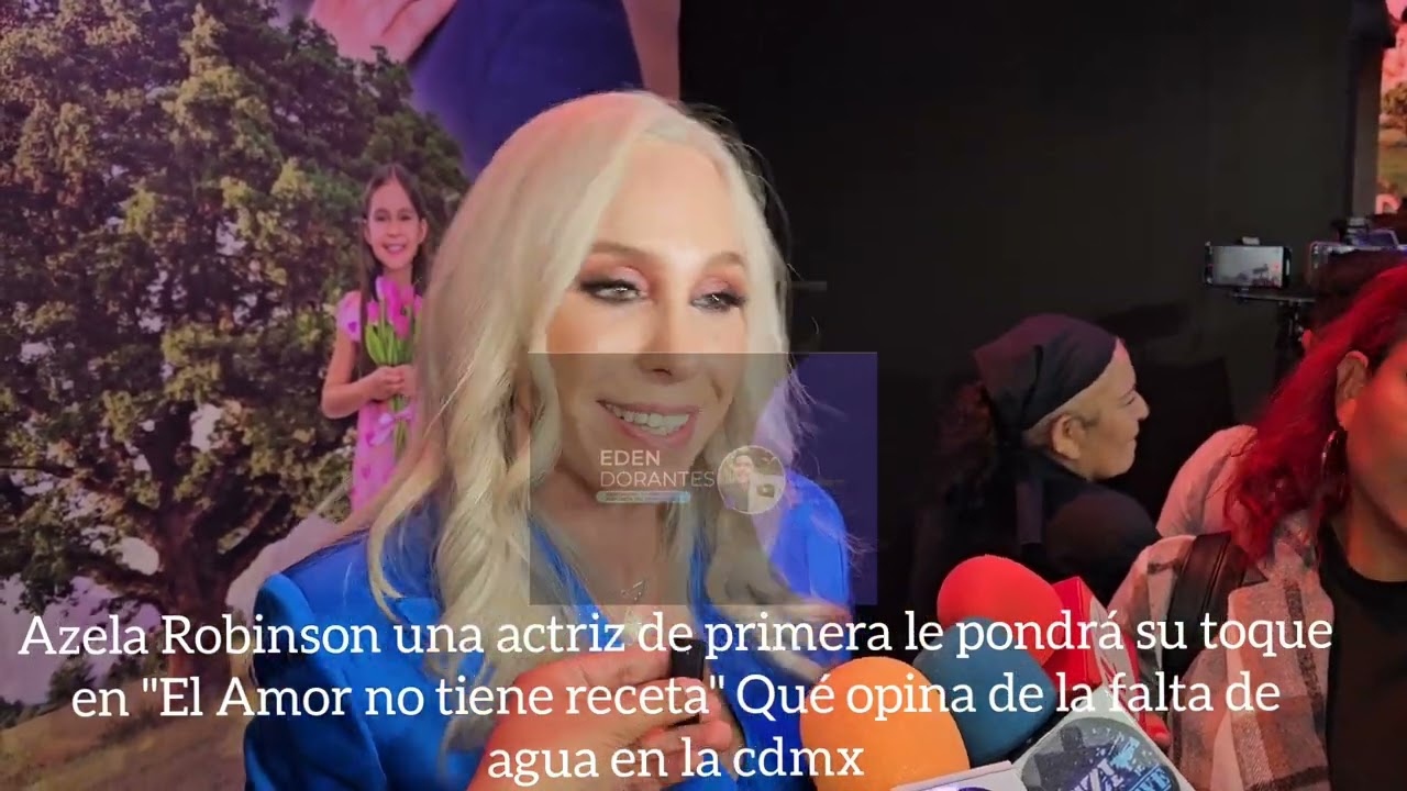 Azela Robinson una actriz de primera le pondrá su toque en la Telenovela "El Amor no tiene receta"