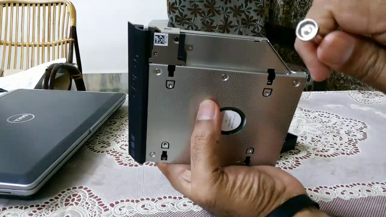 2nd Hard Drive Caddy for Dell E6420 with Ejector + Bezel