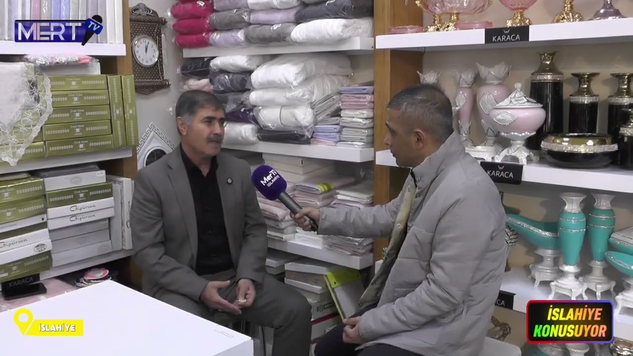 Sedat CİBA soruyor, İslahiye’nin kalbi Mert TV’de atıyor. 