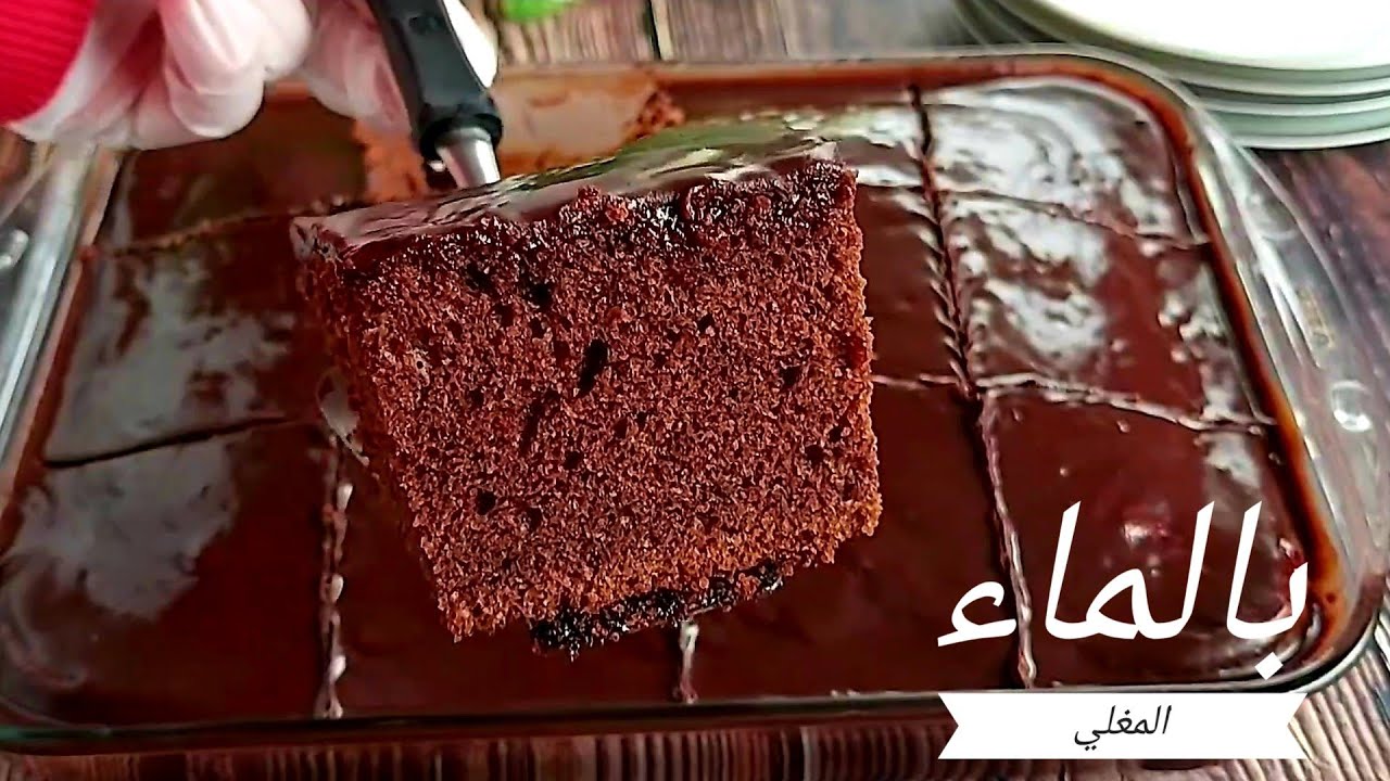 كيكةالشوكلاته بالماء المغلي تطلبها عائلتي وضيوفي يوميا.خفيفة اسفنجية بالخلاط بدون حليب ب٢بيض لذييذة💯