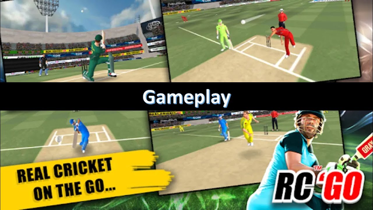 Real cricket go gameplay | combominds